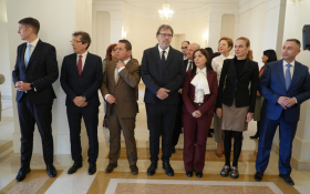  - (Otvorena nova zgrada Narodnog kazališta u Sub / )