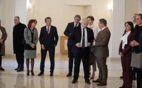  - (Otvorena nova zgrada Narodnog kazališta u Sub / )