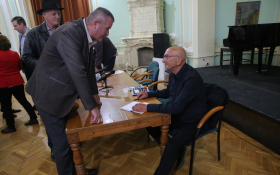  - (Predstavljanje romana Mirka Kopunovića / )