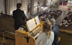  - (Koncert u Franjevačkoj crkvi: Zvuci orguljske / )