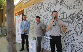Svečano otkriven mural na zidu ZKVH-a