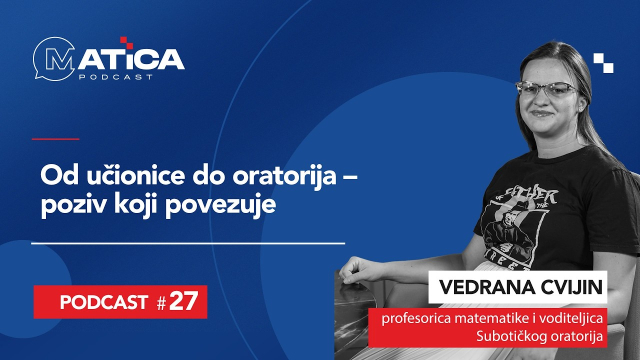 27. Matica podcast – Vedrana Cvijin
