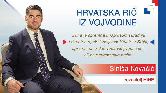 Hrvatska rič iz Vojvodine - Siniša Kovačić