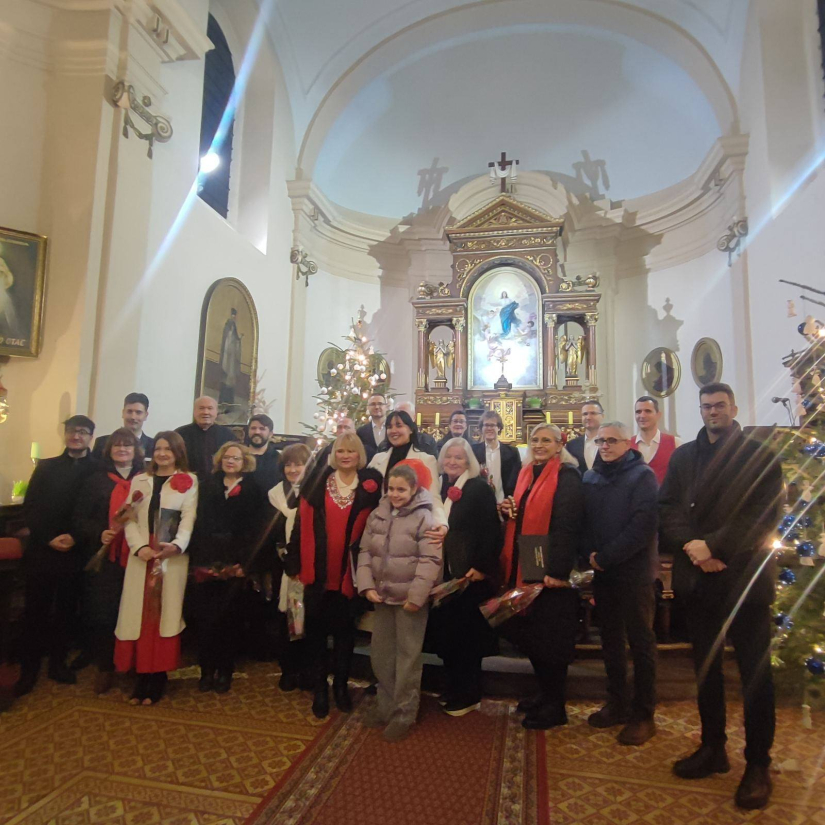 Božićni koncert zbora »Odjek« u Zemunu