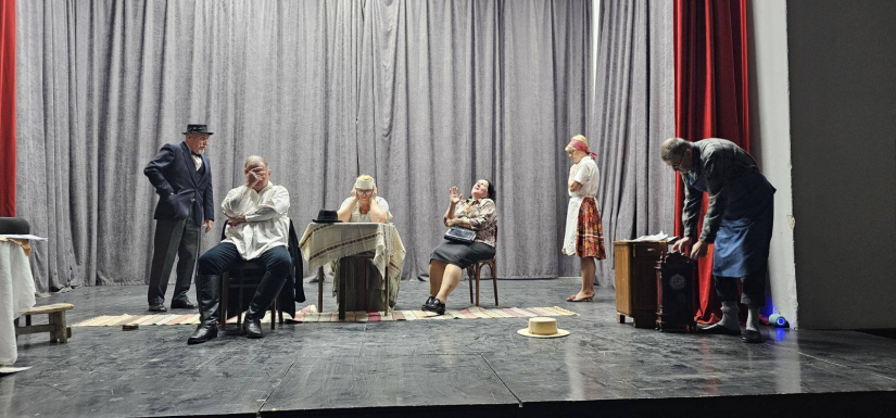 Dramska sekcija HKUD-a »Vladimir  Nazor« gostovala u Monoštoru