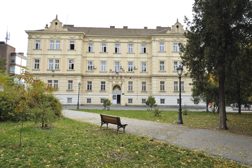 Viša djevojačka i Gradska  dječačka škola u Zemunu