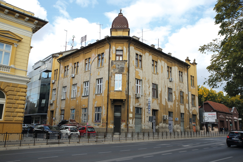 Mačkovićeve palače  u središtu Subotice