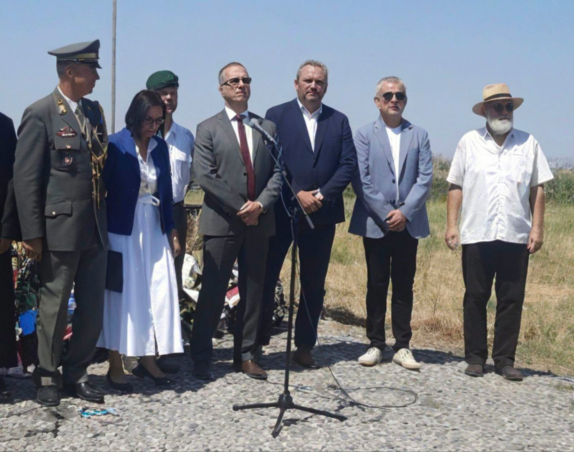 Komemoracija poginulim vojnicima u Bitki kod Petrovaradina održana na brdu Vezirac