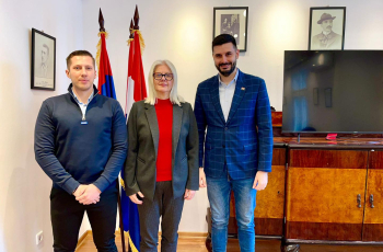 Posebna savjetnica ministra vanjskih i europskih poslova prof. dr. sc.Vanda Babić Galić posjetila Fondaciju »Antun Gustav Matoš«