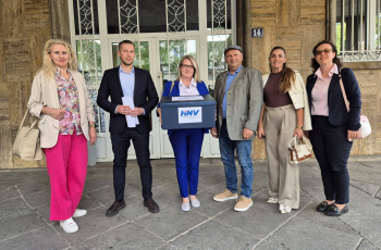 Hrvatska nacionalna vizija predala listu za predstojeće izbore za nacionalna vijeća