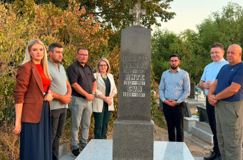 HNV obnovio grob književnika Ante Jakšića u Beregu
