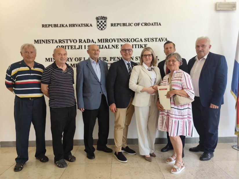 Socijalna potpora i položaj umirovljenika teme sastanka HNV-a i Ministarstva rada RH