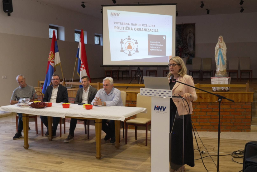 Predstavljeni planovi Hrvatske nacionalne vizije u Srijemskoj Mitrovici i Sotu