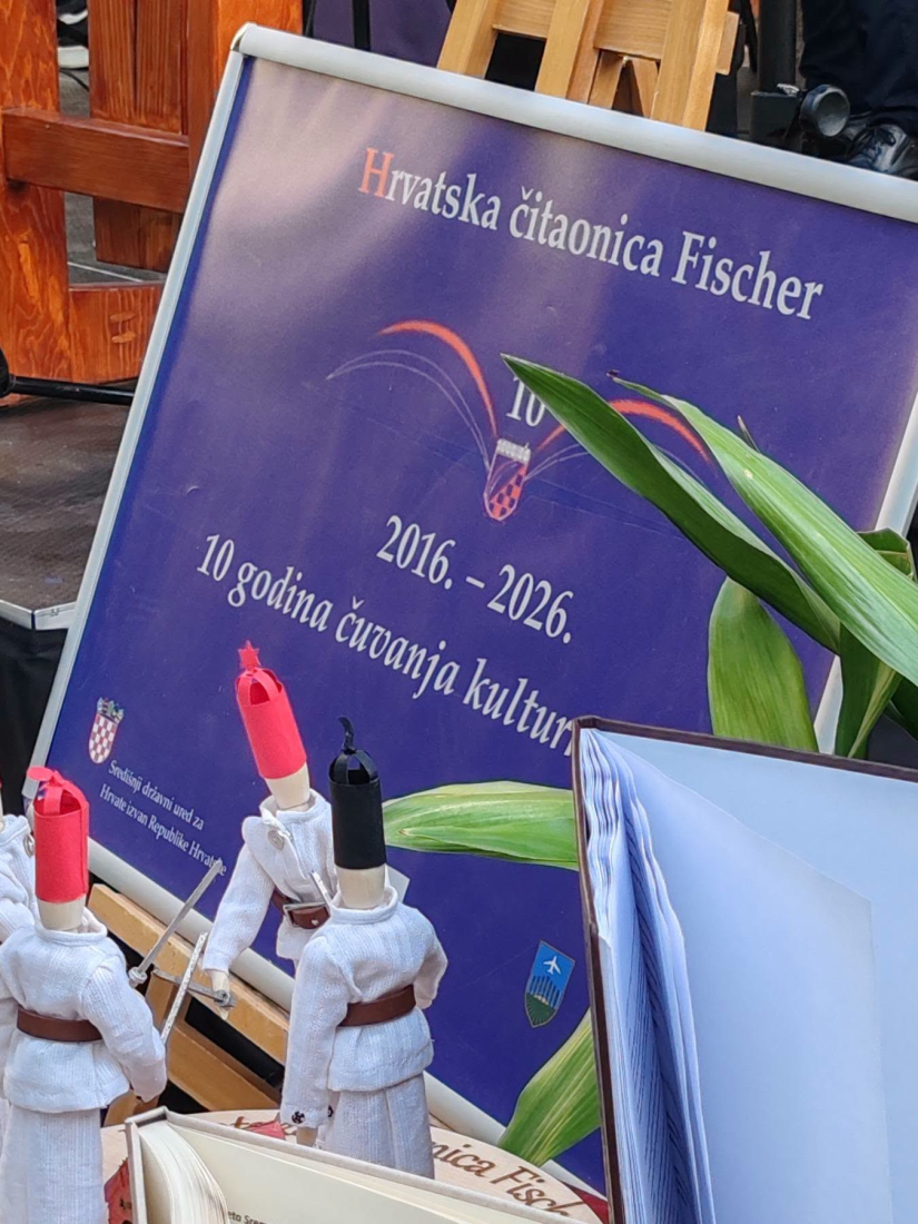 Hrvatska čitaonica Fischer obilježila 10 godina postojanja i rada