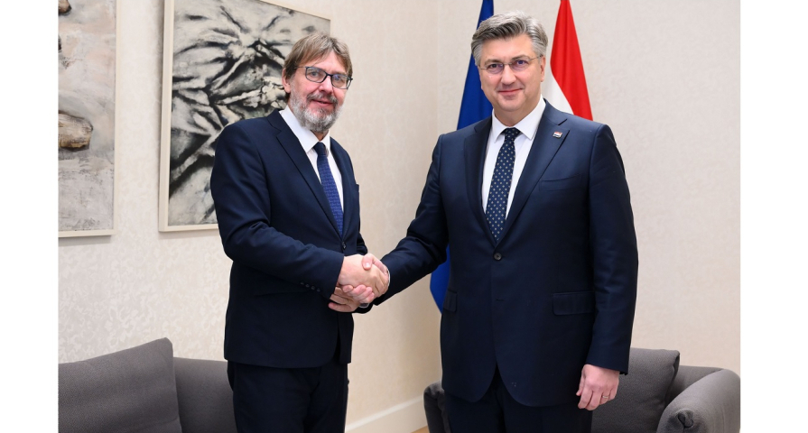 Plenković primio Žigmanova uoči izbora: Važna politička zastupljenost Hrvata na svim razinama